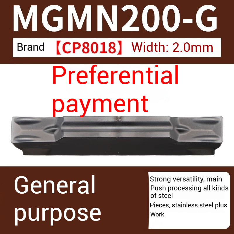 1031-CNC grooving cut-off inserts lathe end face clamp cutter grain mgmn300-m steel parts stainless steel cutter head Shandong Denso Pricision Tools Co.,Ltd.